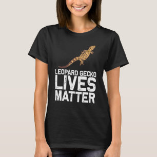 Camiseta Lagarto Gecko Leopardo Legal Para Homens Mulheres