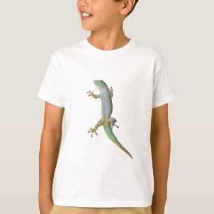 Camiseta Lagarto Gecko Verde Vibrante de Madagascar