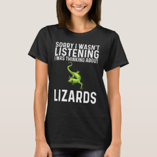 Camiseta Lagarto Legal Para Homens Mulheres Gecko Verde Rép