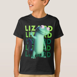 Camiseta Lagarto Meme Estranho e Divertido _ Animal Surreal
