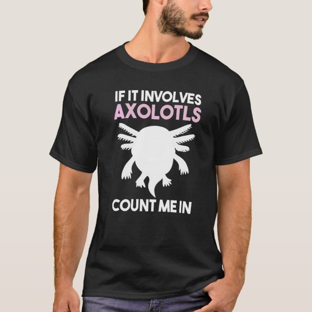 Camiseta Lagarto Peixe Axolote (Frente)