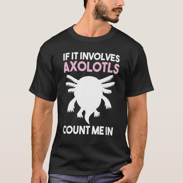 Camiseta Lagarto Peixe Axolote (Frente)