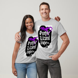 Camiseta Lagarto roxo