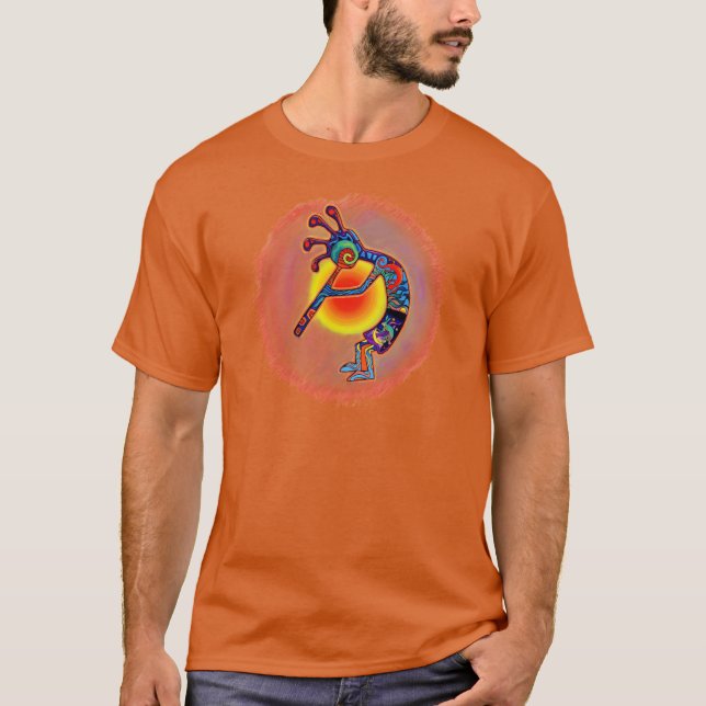 Camiseta Lagarto Sun de Kokopelli (Frente)