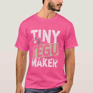 Camiseta Lagarto Tegu Enorme Réptil - Herpetólogo - Argenti