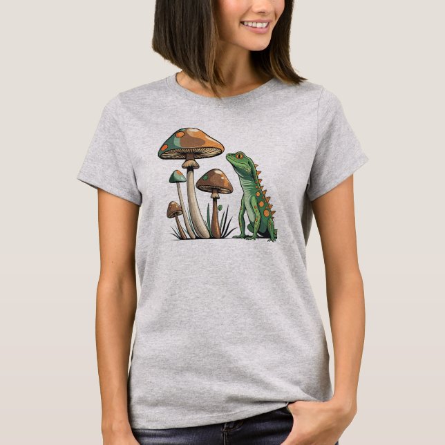 CAMISETA LAGARTO VERDE (Frente)