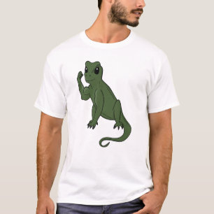 Camiseta Lagarto Verde Flexível