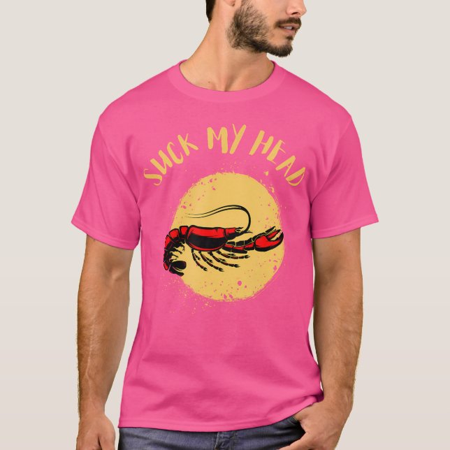Camiseta Lagartos Chupam Minha Cabeça (Frente)