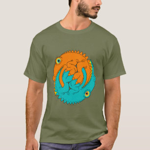 Camiseta Lagartos de Yin Yang