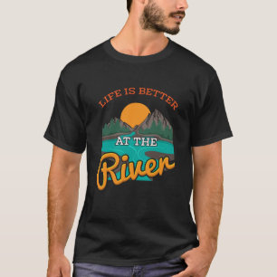 Camiseta Lago - A Vida É Melhor No Rio