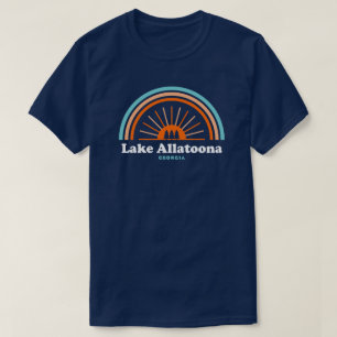 Camiseta Lago Allatoona Georgia Rainbow