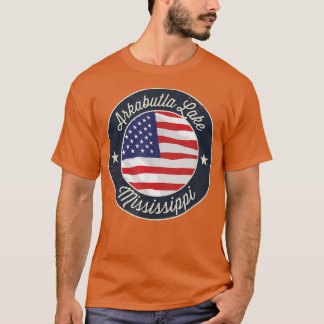 Camiseta Lago Arkabutla - Mississippi Patriótico T-