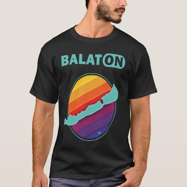 Camiseta Lago Balaton Hungria (Frente)