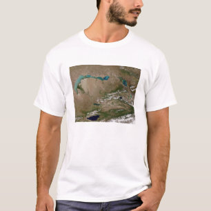 Camiseta Lago Balkhash no leste do Cazaquistão
