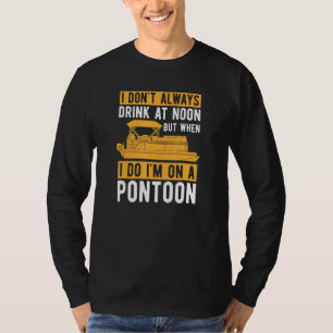 Camiseta Lago Barco Pontooning - Barco Pontoon 1