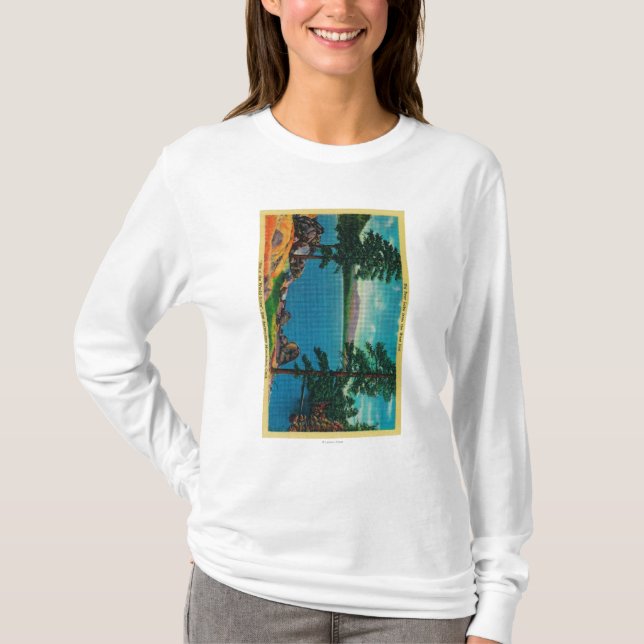 Camiseta Lago big Bear do West End (Frente)