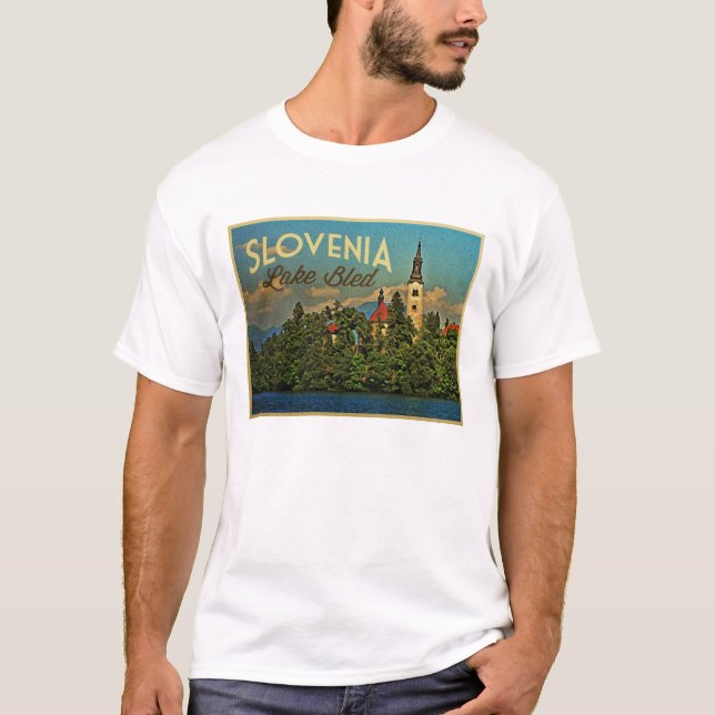 Camiseta Lago Bled Eslovênia (Frente)