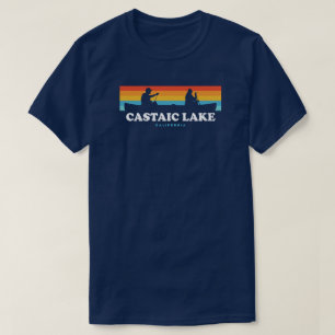 Camiseta Lago Castaic Canoa Califórnia