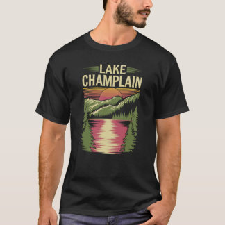 Camiseta Lago Champlain new york us vermont