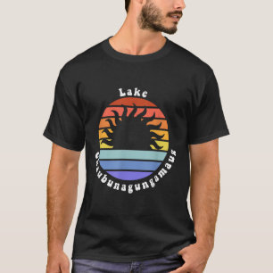Camiseta Lago Chaubunagungamaug Machusetts Ma Souvenir de F