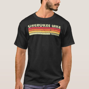 Camiseta Lago Cherokee Tennessee Pesca Acampamento Verão