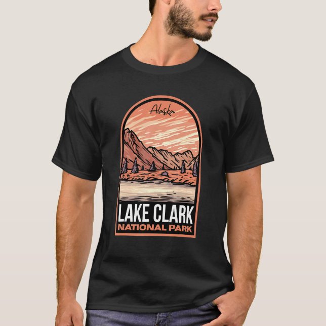 Camiseta Lago Clark National Park Alaska (Frente)
