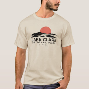 Camiseta Lago Clark National Park Alaska