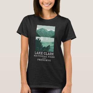 Camiseta Lago Clark National Park Alaska Camping Out