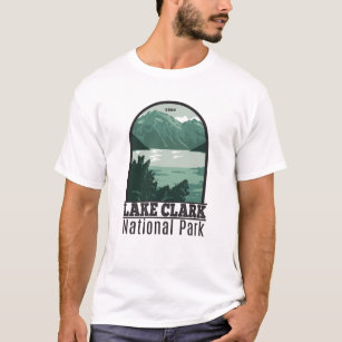 Camiseta Lago Clark National Park Alaska Vintage