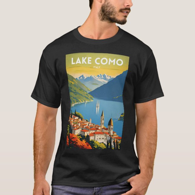 Camiseta Lago Como (Frente)