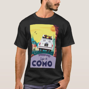 Camiseta Lago Como Poster