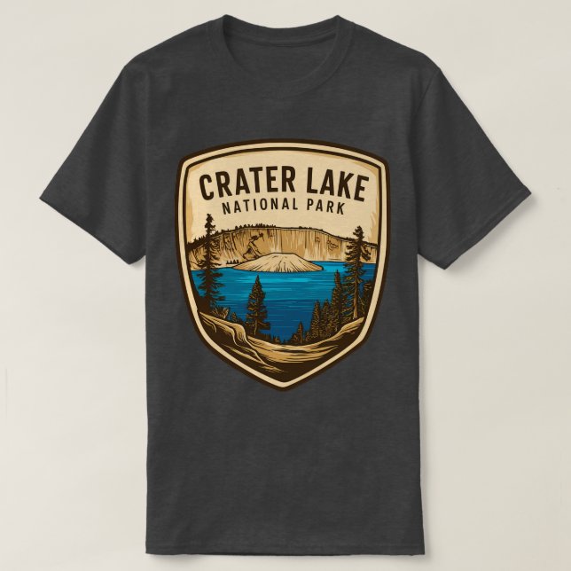 Camiseta Lago Crater (Frente do Design)
