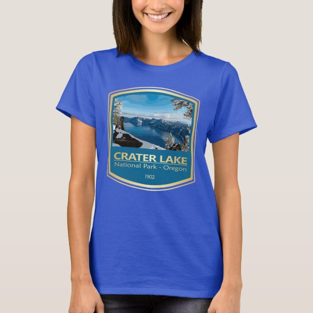 Camiseta Lago Crater NP (PF1) (Frente)