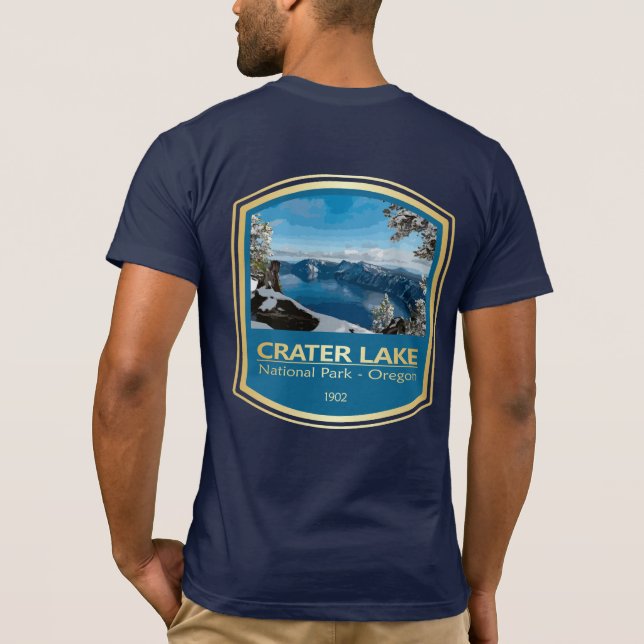 Camiseta Lago Crater NP (PF1) (Verso)