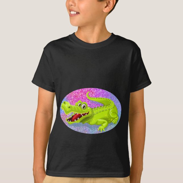 Camiseta Lago Crocodilo (Frente)
