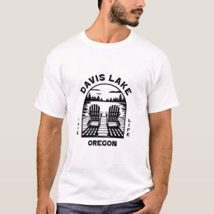 Camiseta Lago Davis Oregon Exteriores Vintage 2