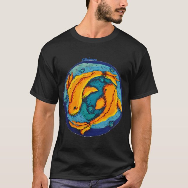 Camiseta Lago de Koi (Frente)