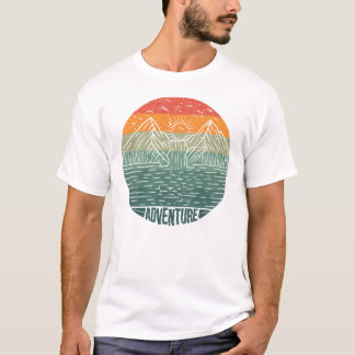 Camiseta Lago de montanha Adventure
