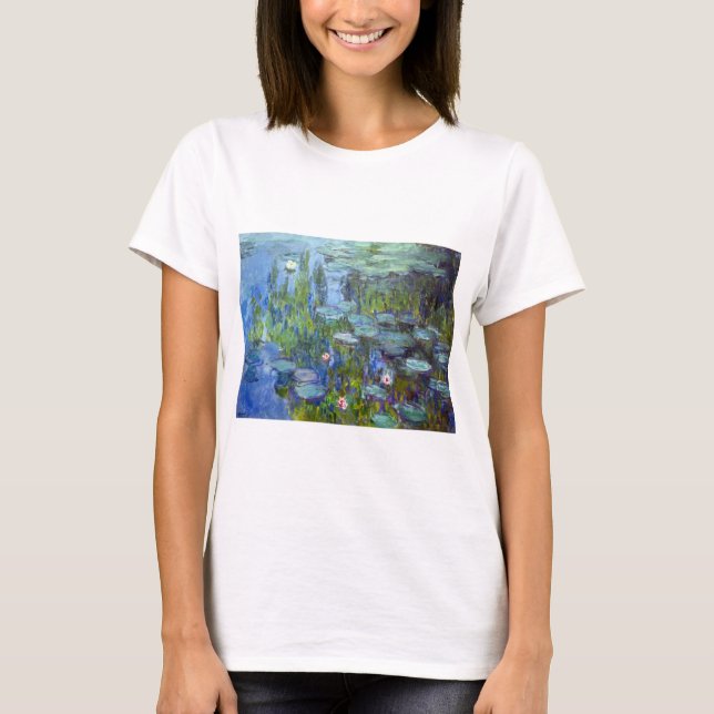 Camiseta Lago de Nenúfares, Monet (Frente)