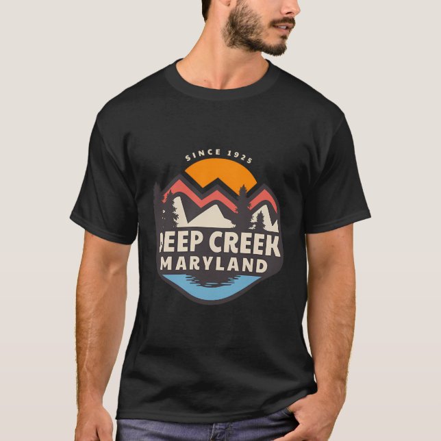 Camiseta Lago Deep Creek (Frente)