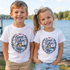 Camiseta Lago Deerwood Vida de Lago Sem Pesca