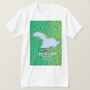Camiseta Lago di Ledro Terento Itália.