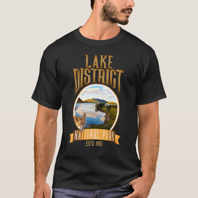 Camiseta Lago Distrito Nacional Parque Inglês Countryside C (Frente)
