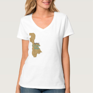 Camiseta lago do urmia
