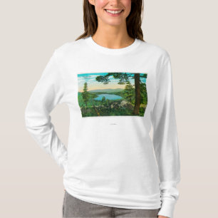 Camiseta Lago Donner, Califórnia de Ridge
