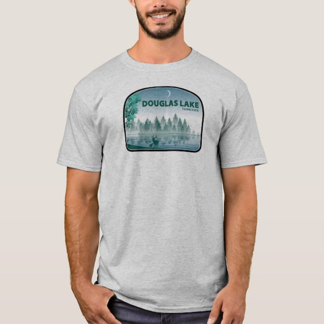 Camiseta Lago Douglas Tennessee Deer (Frente)