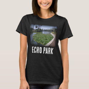 Camiseta Lago Echo Park em Los Angeles, Califórnia