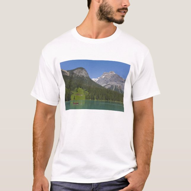 Camiseta Lago Emerald, Rockies canadenses, britânico (Frente)
