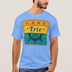 Camiseta Lago Erie Barco Vintage