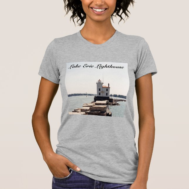 Camiseta Lago Erie Lighthouse (Frente)